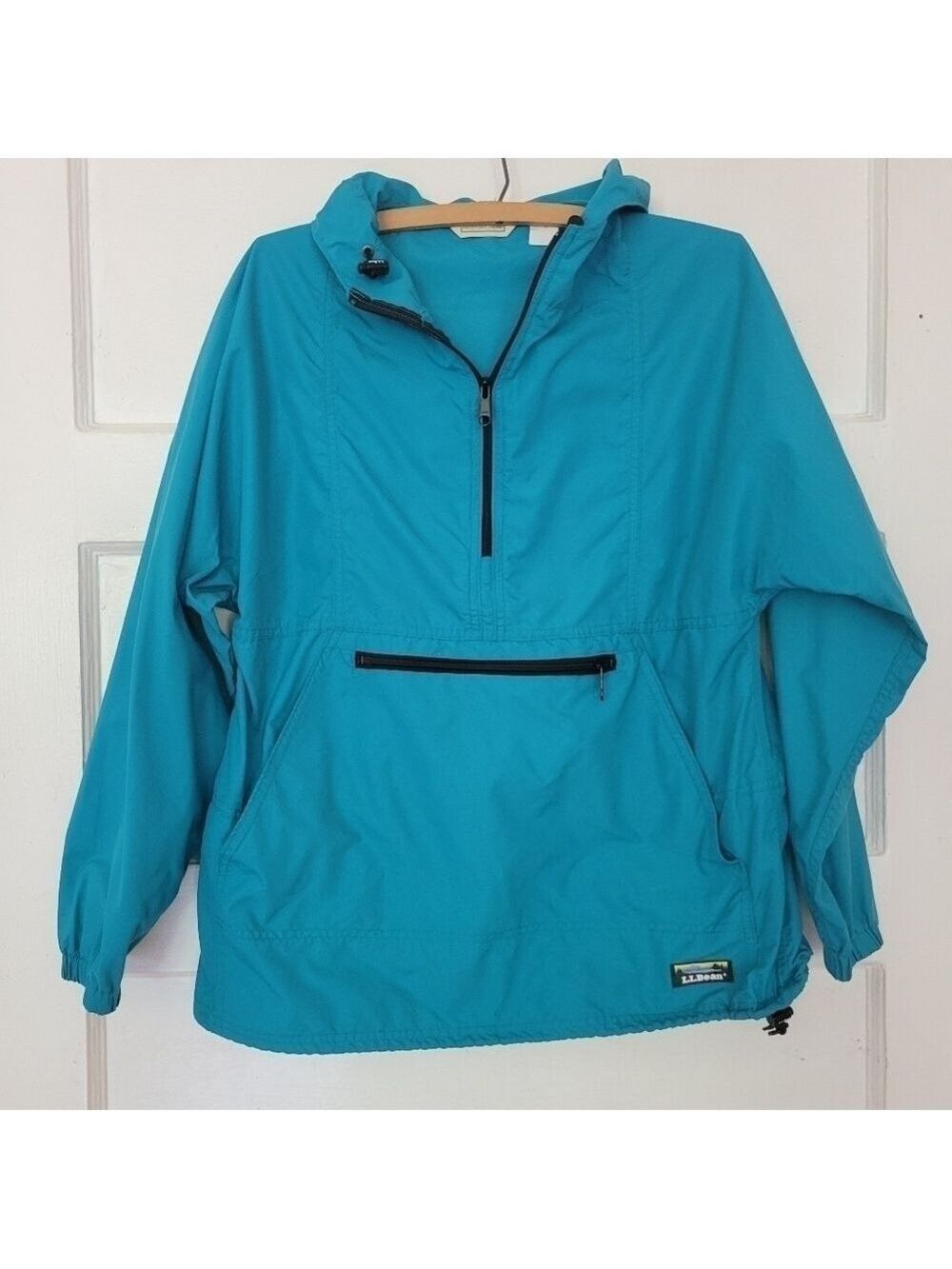 Vintage 80's L.L. Bean Hooded Windbreaker 71341